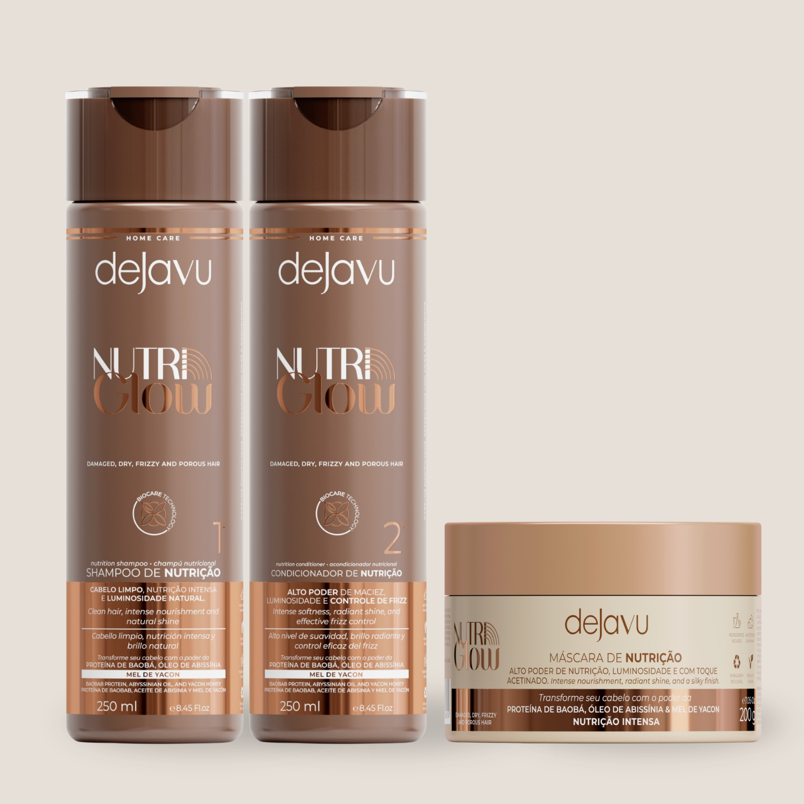 KIT NutriGlow  | Shampoo + Condicionador ...