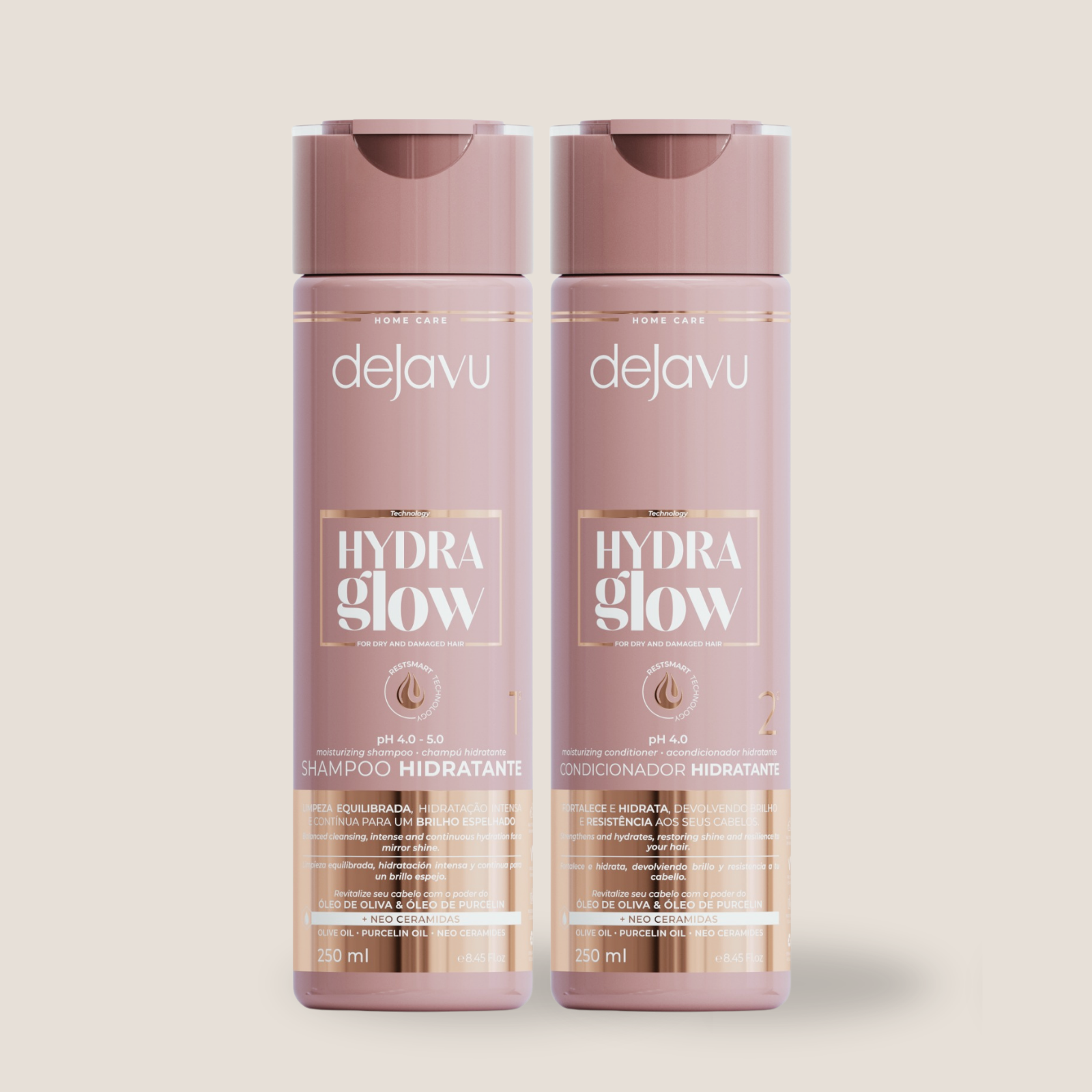  DUO HydraGlow | Shampoo + Condicionador 